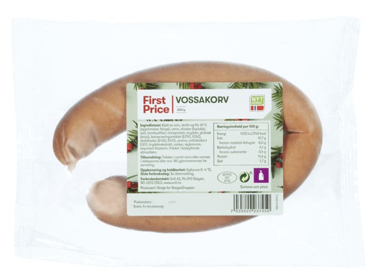 Vossakorv 350g First Price