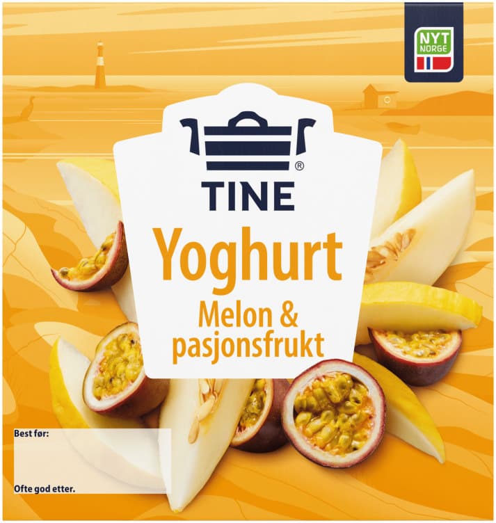 Yoghurt Melon 4x150g Tine
