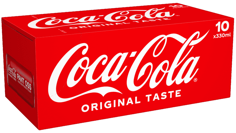 Coca-Cola 0,33lx10 boks Sleek