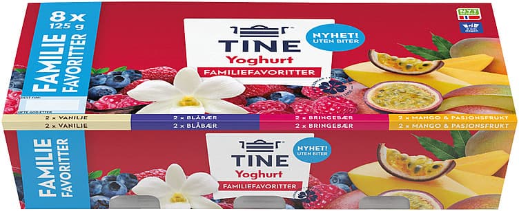 YOGHURT FAMILIEMIKS 8 x 125 ml