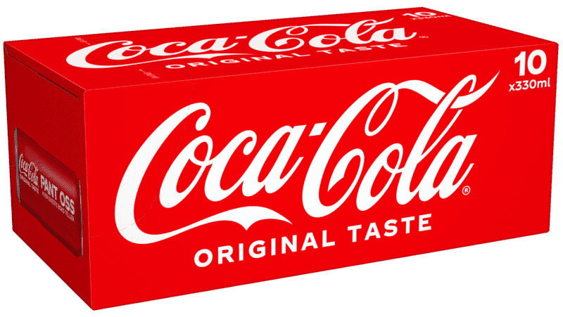 Coca-Cola 0,33lx10 boks Sleek